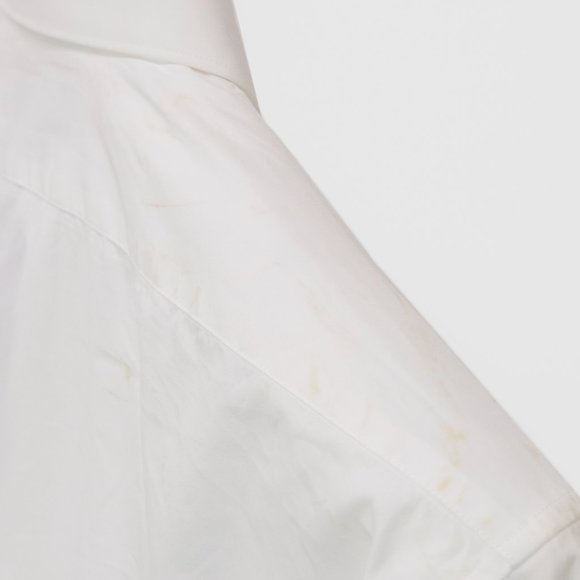 Alexander McQueen Mens Floral Embroidered White Button-Up - Picture 6 of 14